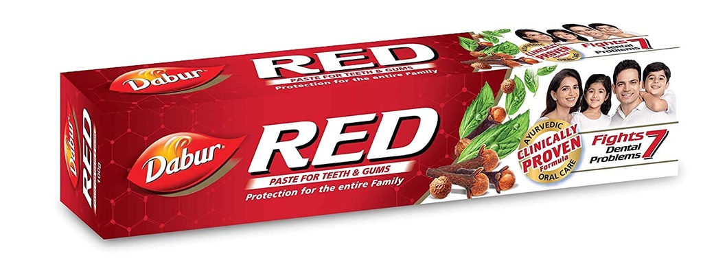 Dabur red toothpaste with herbs